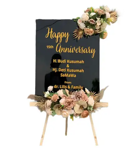 Papan Bunga Akrilik Air Ringkih